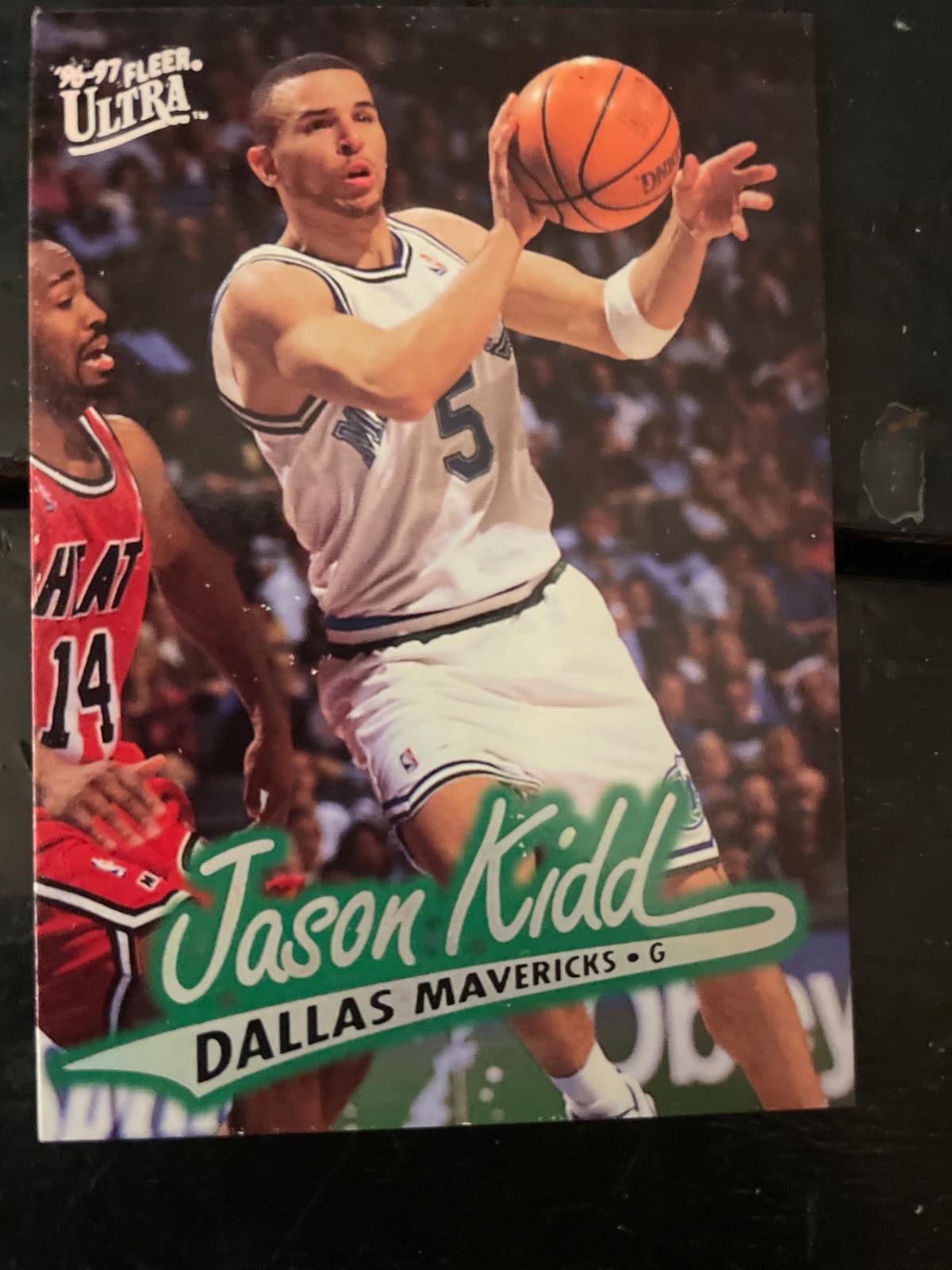 Jason Kidd #25 Basketball Cards 1996 Ultra