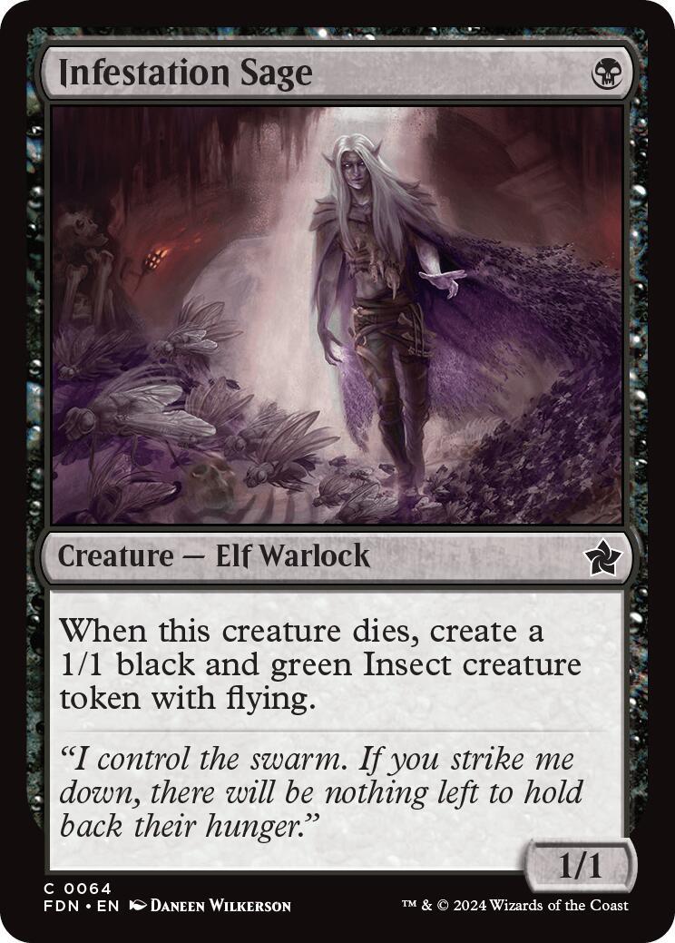 Infestation Sage #64 Magic Foundations