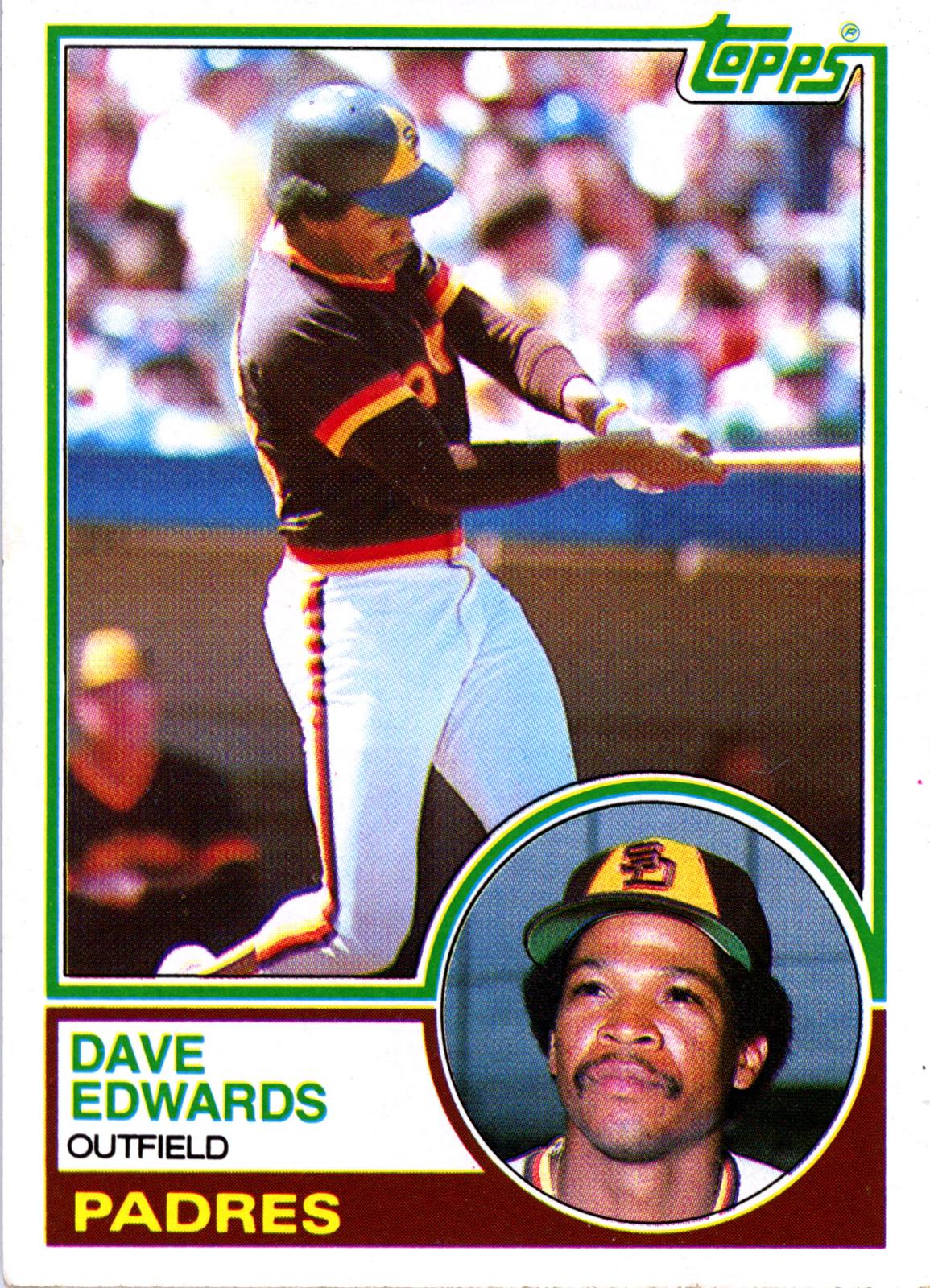 Dave Edwards #94 Baseball Cards 1983 Topps