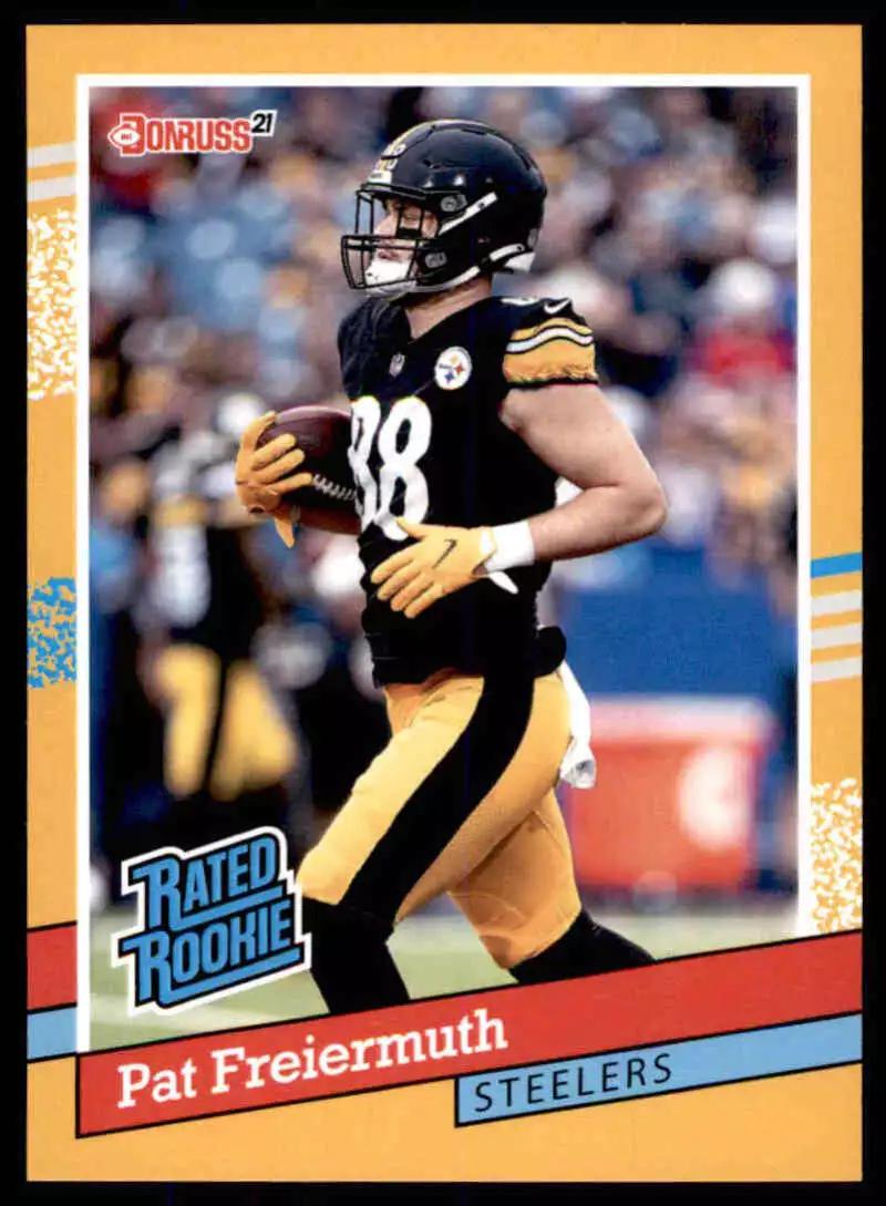 Pat Freiermuth #BW17 Football Cards 2021 Panini Instant Rated Rookie