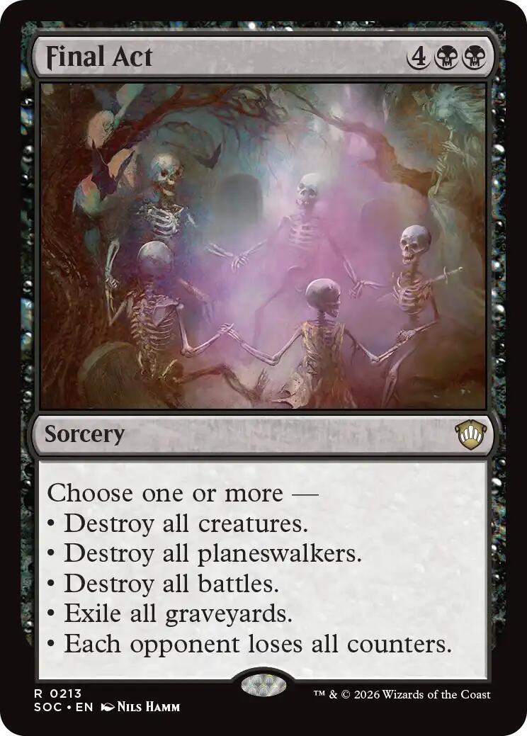 Final Act (Magic Secrets of Strixhaven Commander)