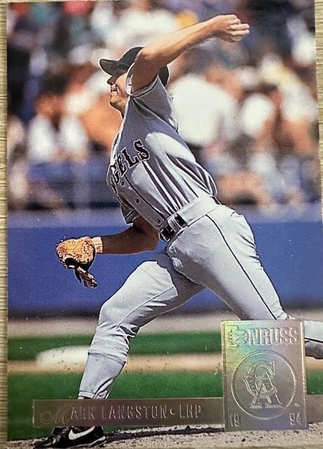 Mark Langston #31 Baseball Cards 1994 Donruss Special Edition Gold