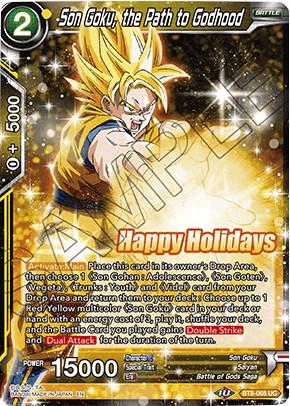 Son Goku, the Path to Godhood BT8-068 Dragon Ball Fusion World Promos