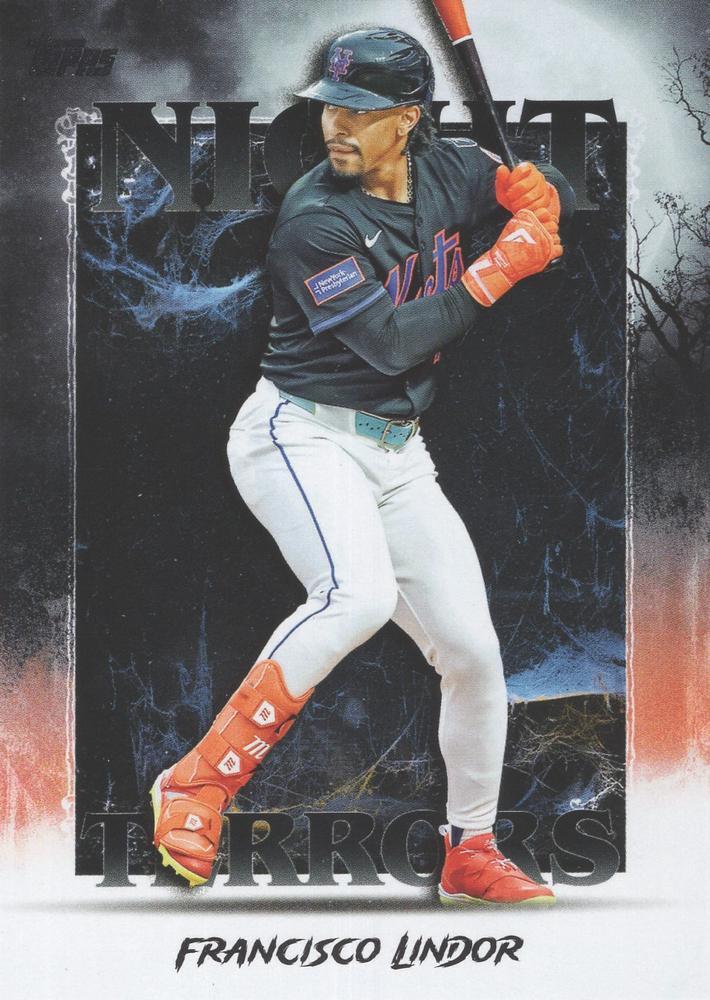 Francisco Lindor #NT-18 Prices | 2025 Topps Update Night Terrors