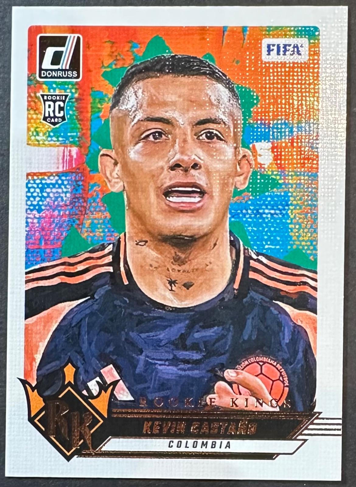 Kevin Castano #1 Soccer Cards 2024 Panini Donruss Rookie Kings