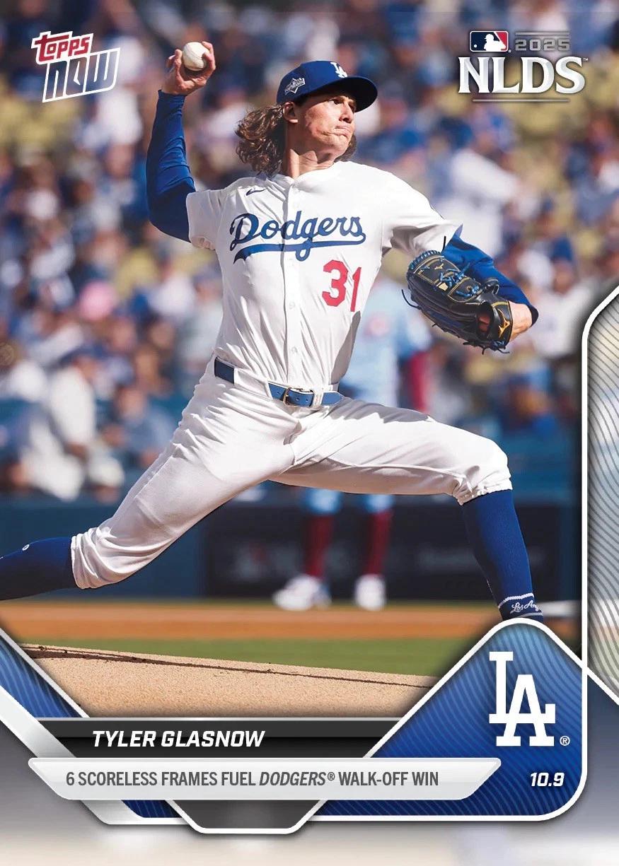 Tyler Glasnow #846 Prices | 2025 Topps Now | Baseball Cards