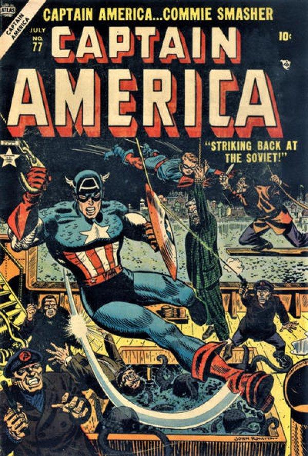 Captain America #77 (1954) Comic Books Captain America