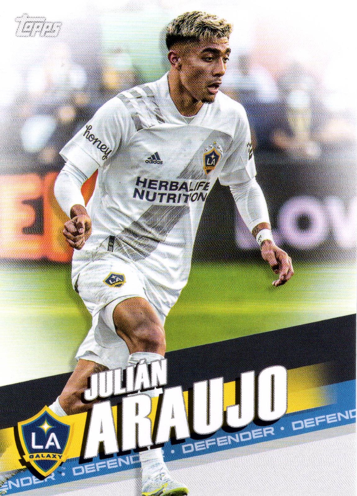 Julian Araujo #143 2022 Topps MLS