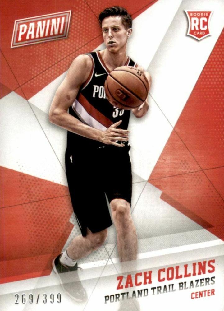 Zach Collins #60 2017 Panini Black Friday Basketball