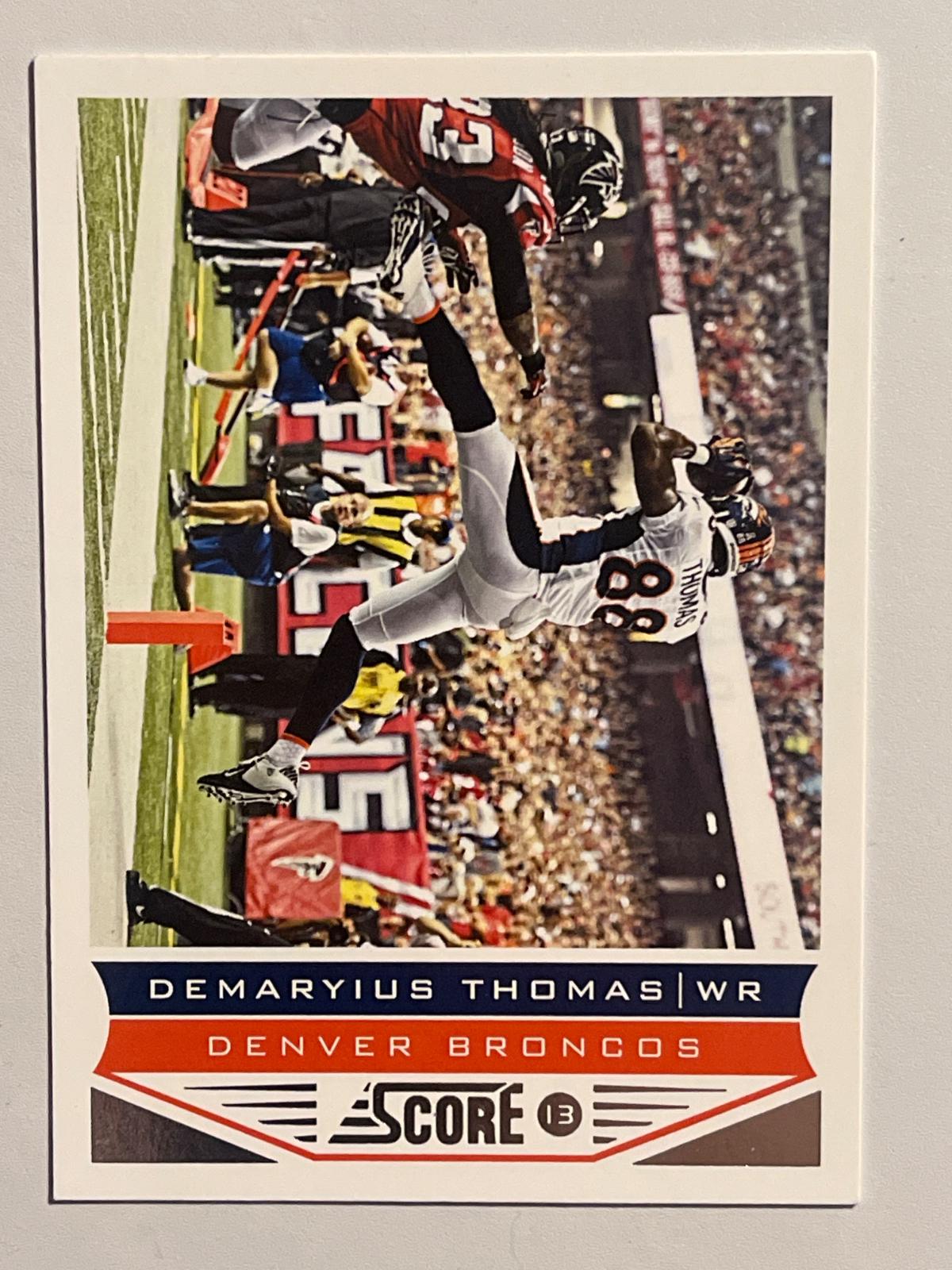 Demaryius Thomas #62 2013 Panini Score Football