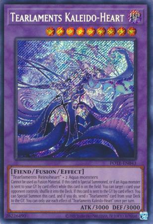 Tearlaments Kaleido-Heart POTE-EN043 YuGiOh Power Of The Elements