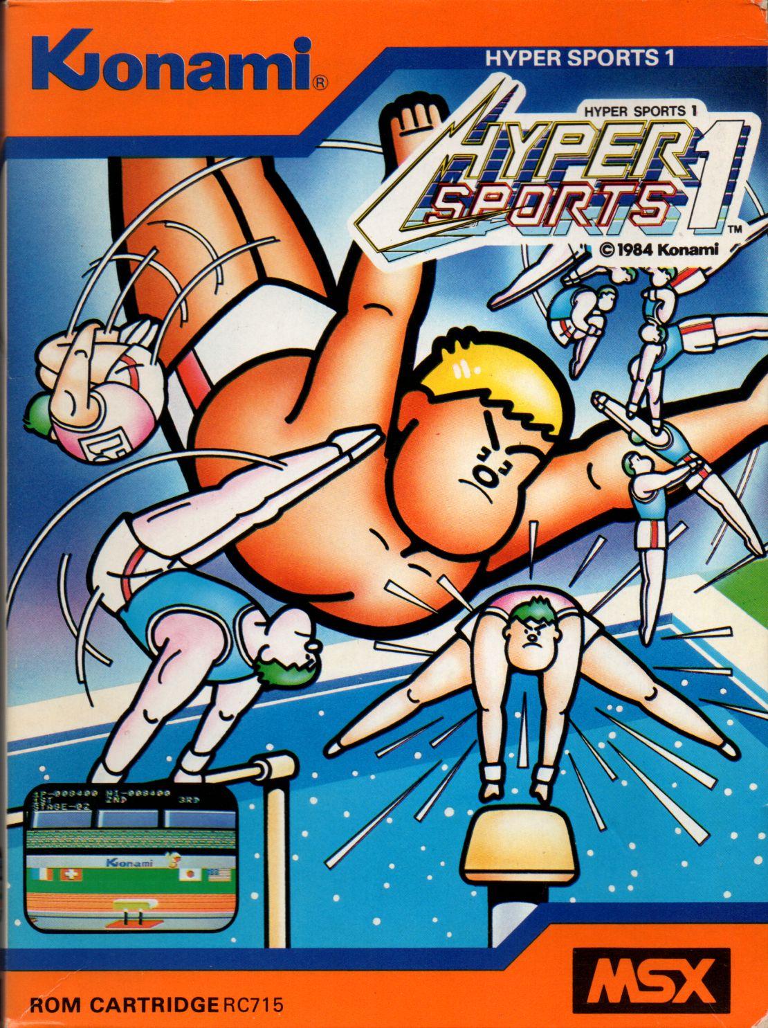 Hyper Sports 1 PAL MSX