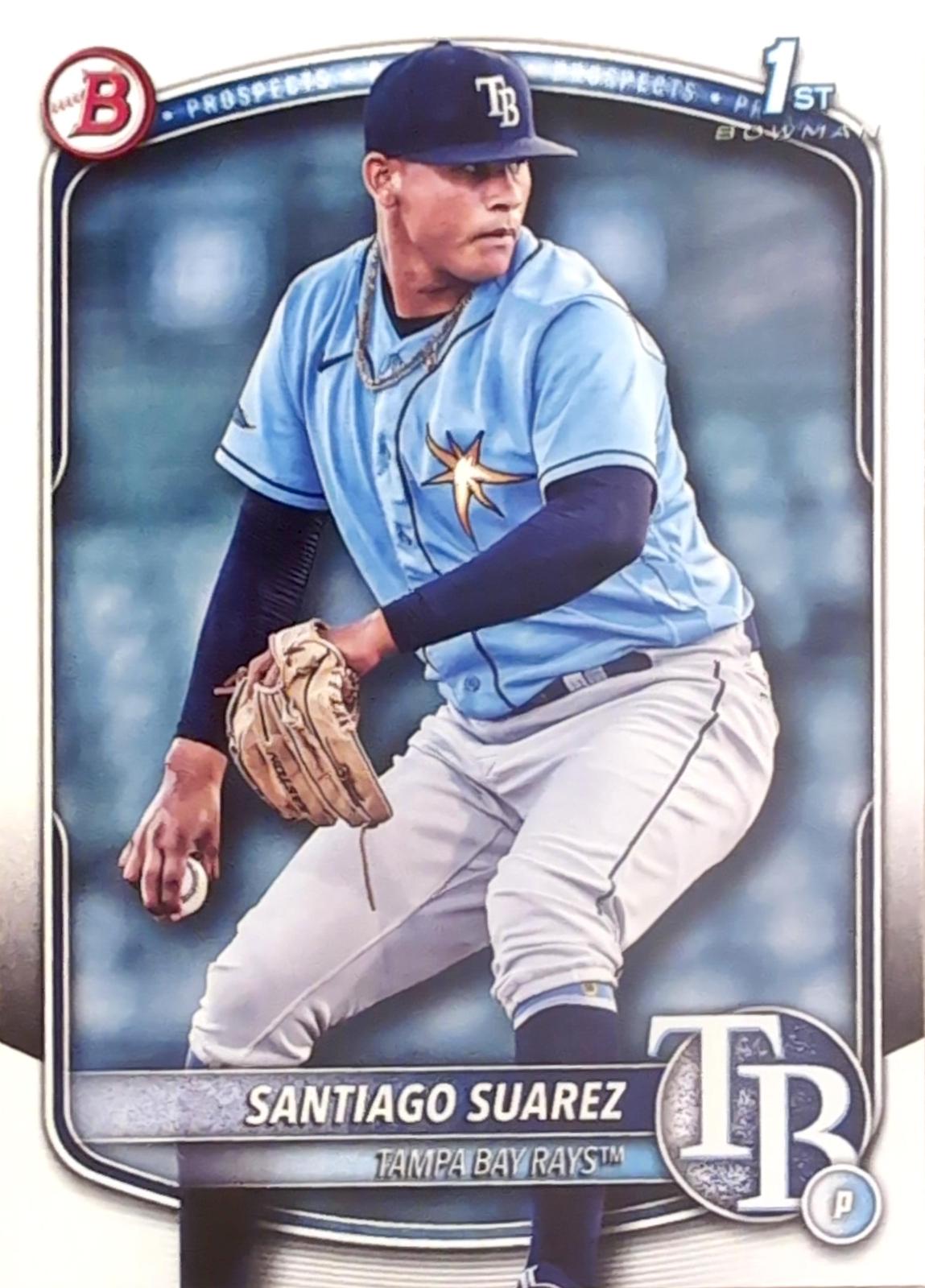 Santiago Suarez #BP-142 Baseball Cards 2025 Bowman Prospects