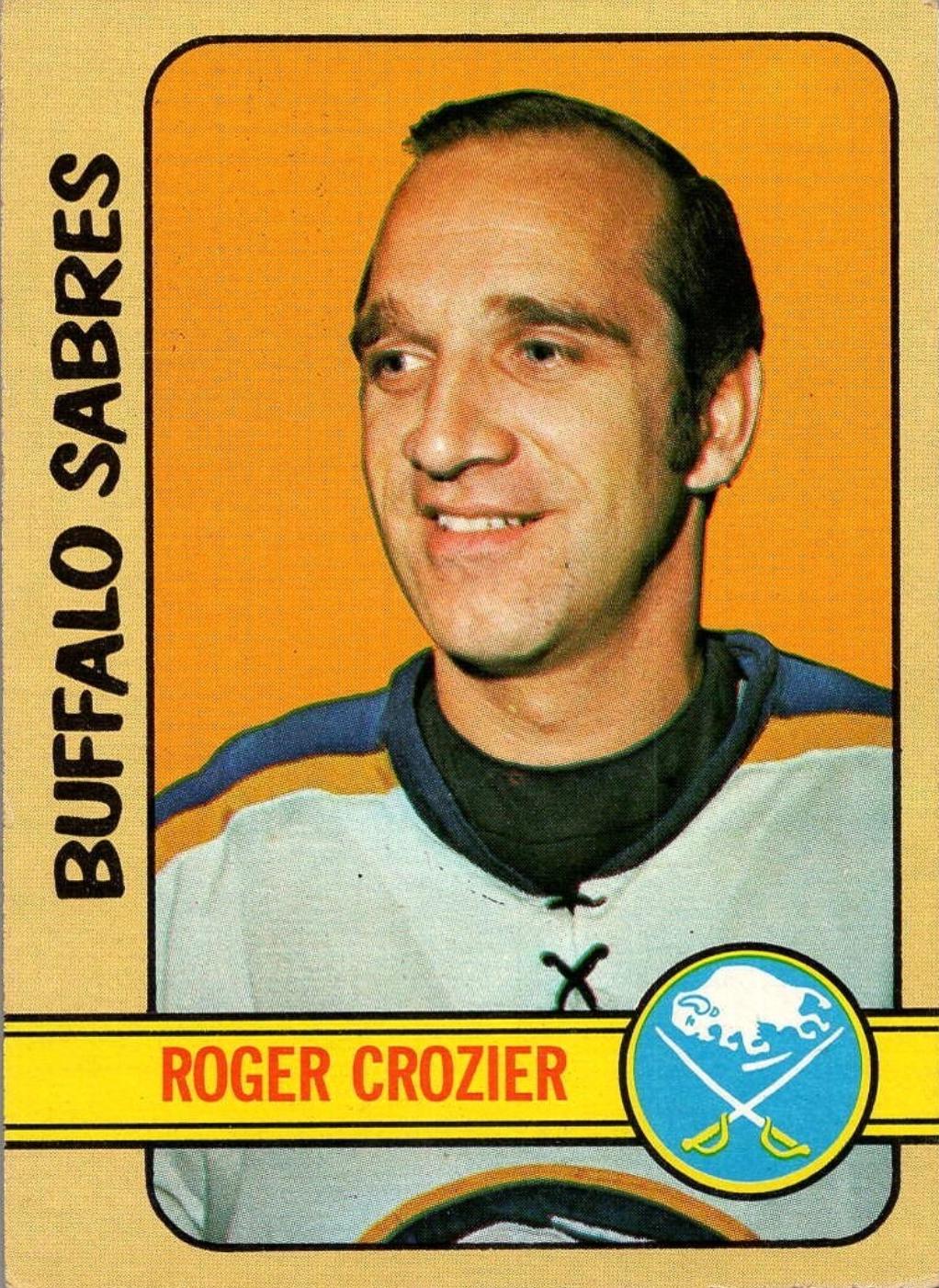 Roger Crozier #31 Hockey Cards 1972 Topps