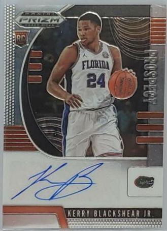 Kerry Blackshear Jr #PA-KB Basketball Cards 2020 Panini Prizm Draft Picks Autographs