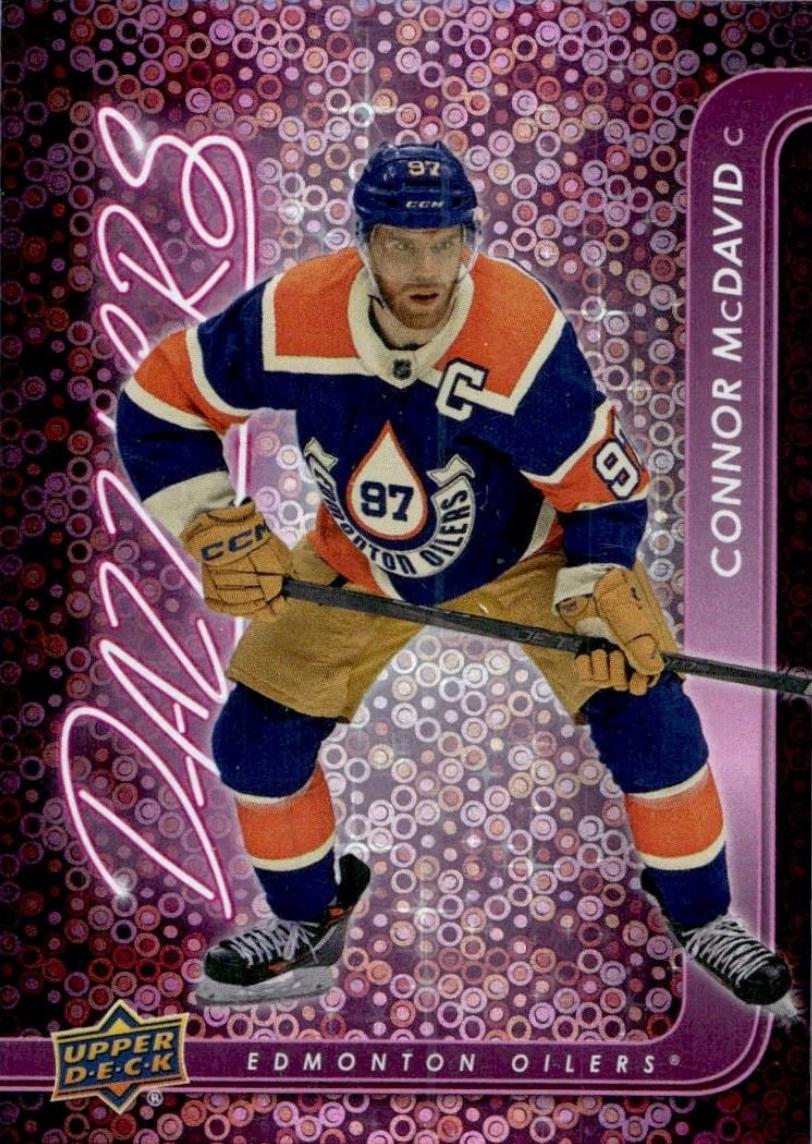 2024 Upper Deck Dazzlers Connor McDavid [Pink] #DZ-10 card