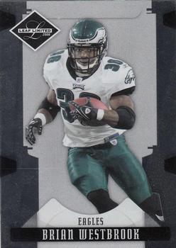 Brian Westbrook #75 Football Cards 2008 Leaf Limited