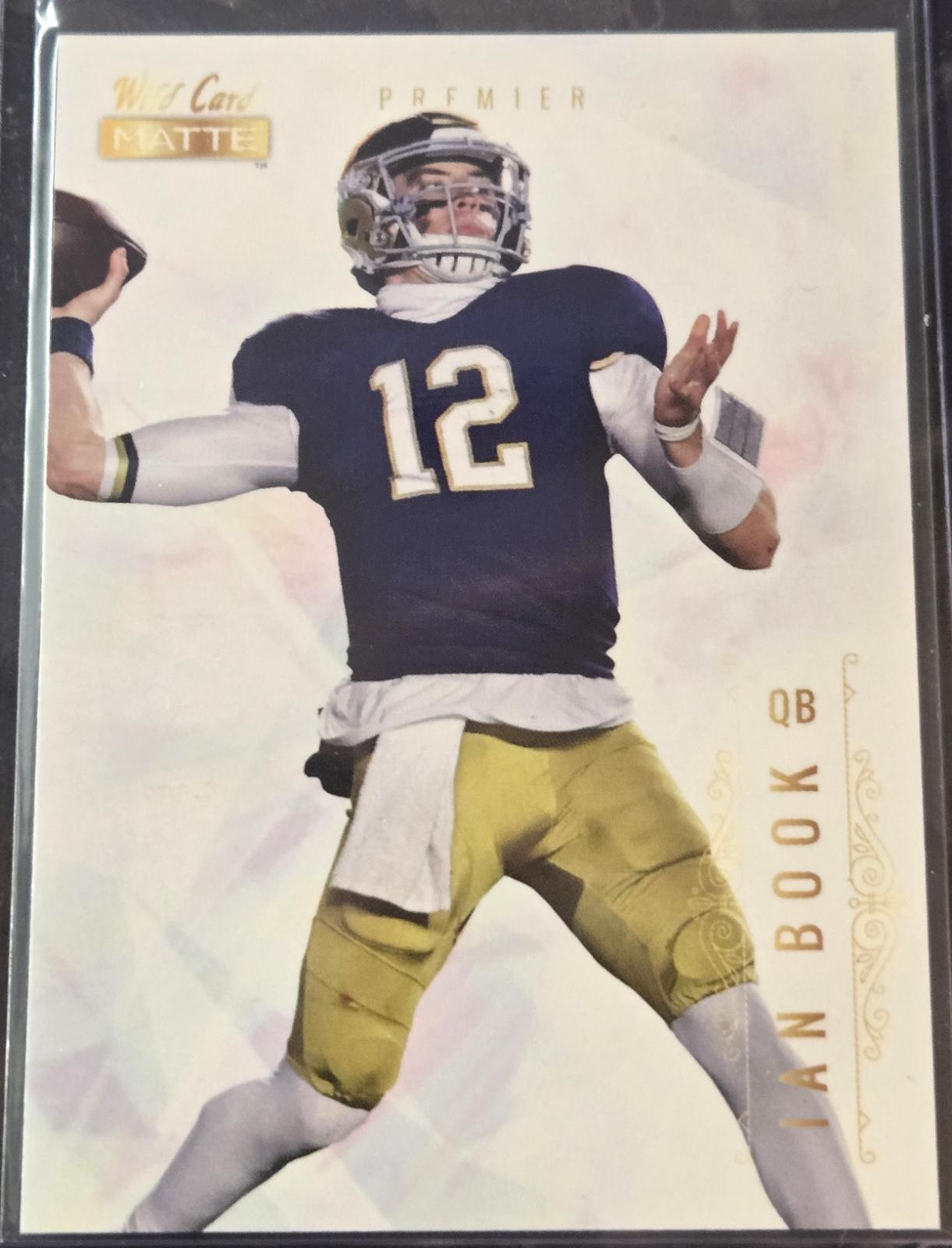 Ian Book #MBC-26 Football Cards 2021 Wild Card Matte