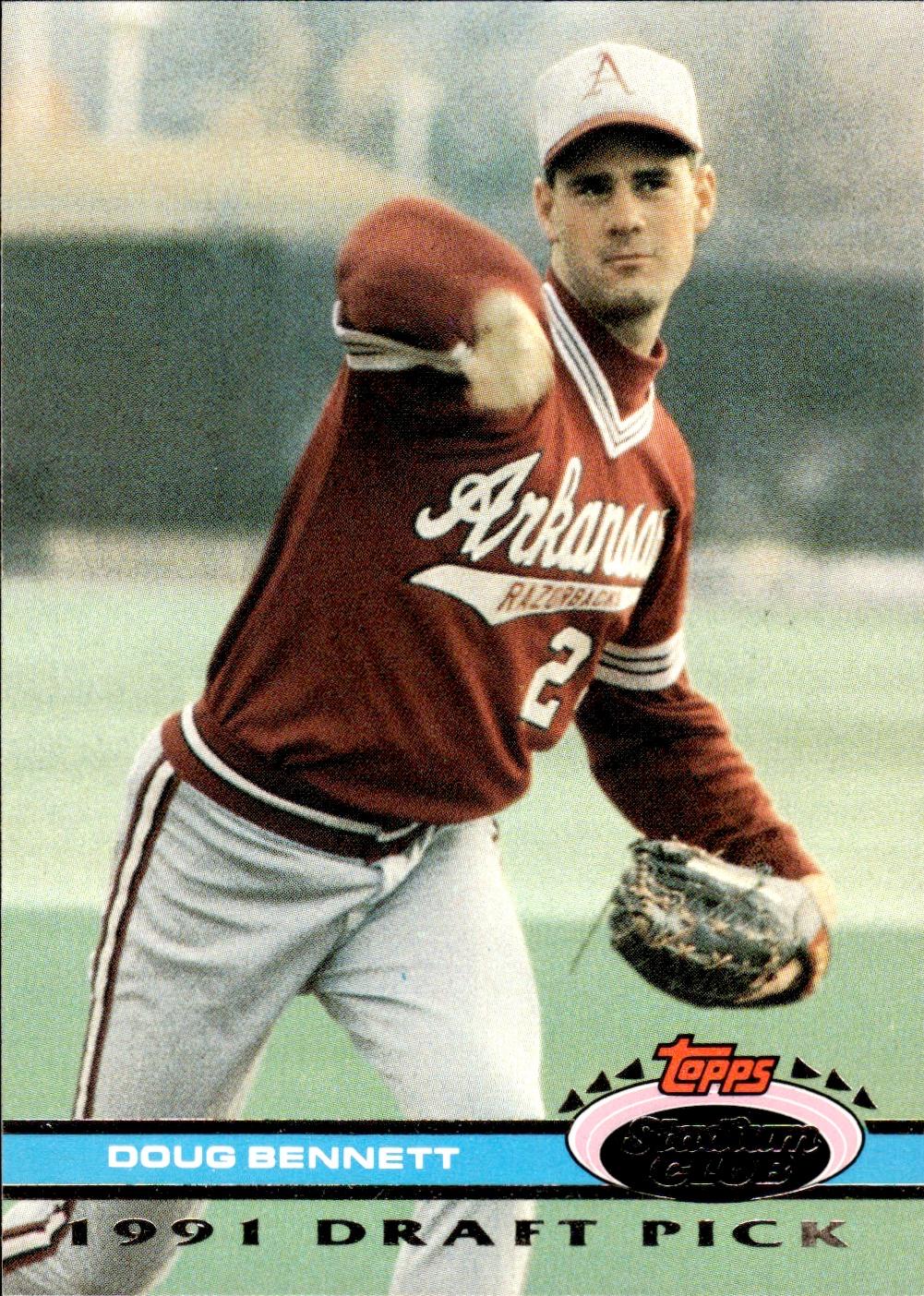 Doug Bennett #14 Baseball Cards 1992 Stadium Club Skydome