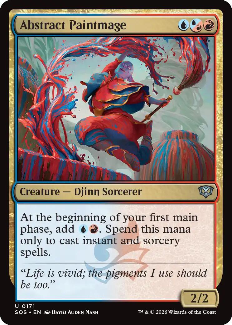 Abstract Paintmage [Foil] #171