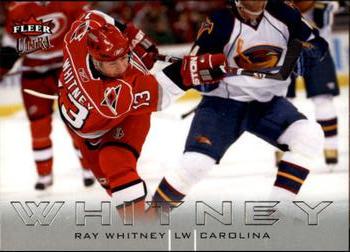 Ray Whitney #27 2009 Fleer Ultra Hockey