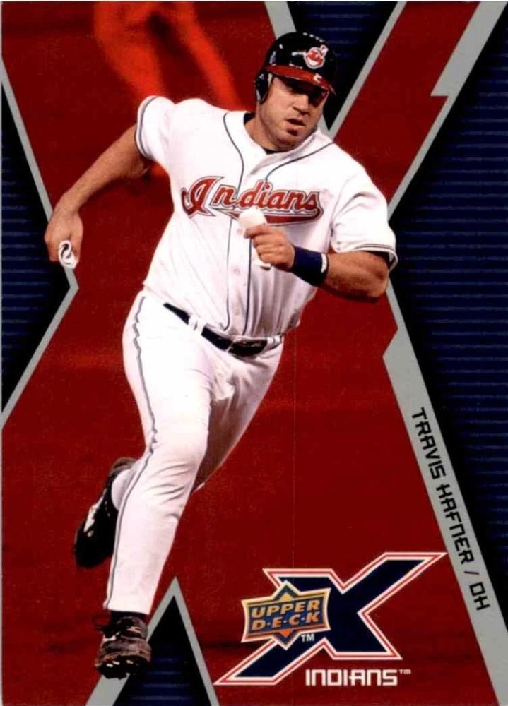 Travis Hafner #27 Baseball Cards 2009 Upper Deck X