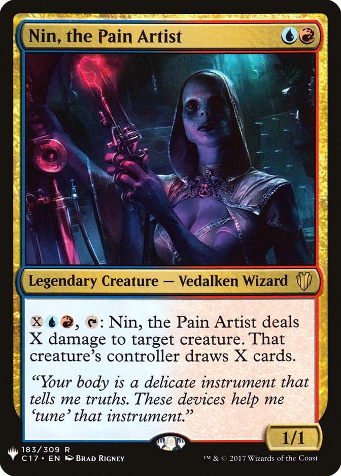 Nin, the Pain Artist #183 Magic The List Reprints