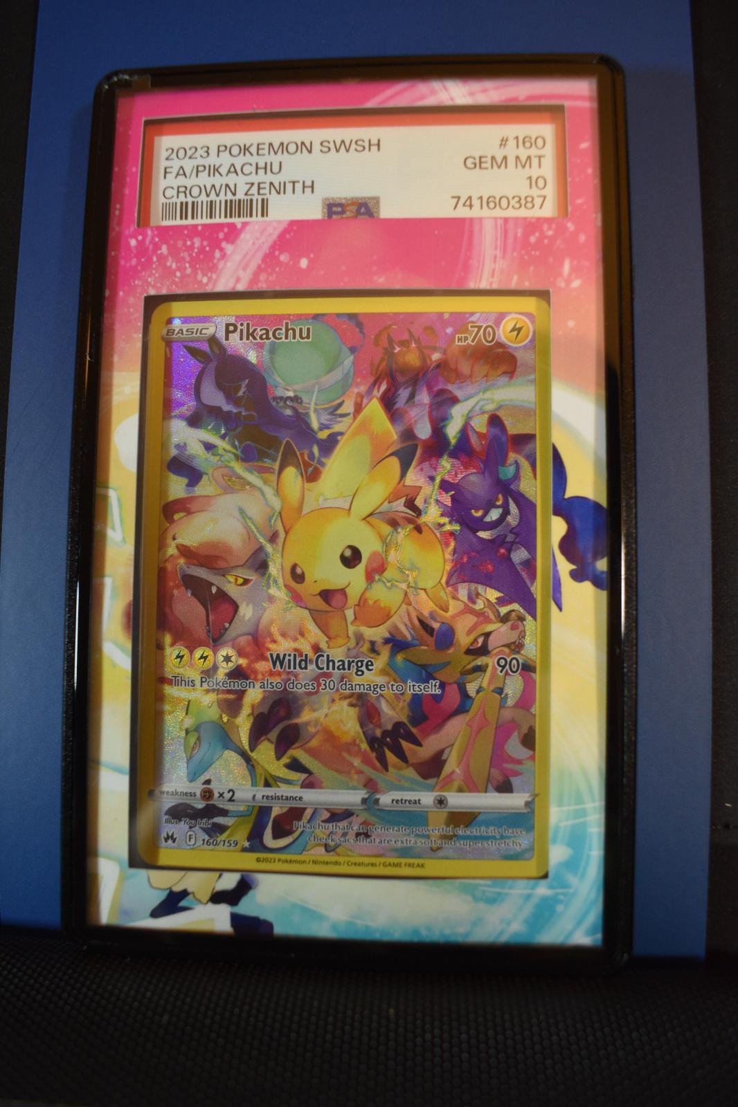Pikachu | PSA 10 | Pokemon Crown Zenith