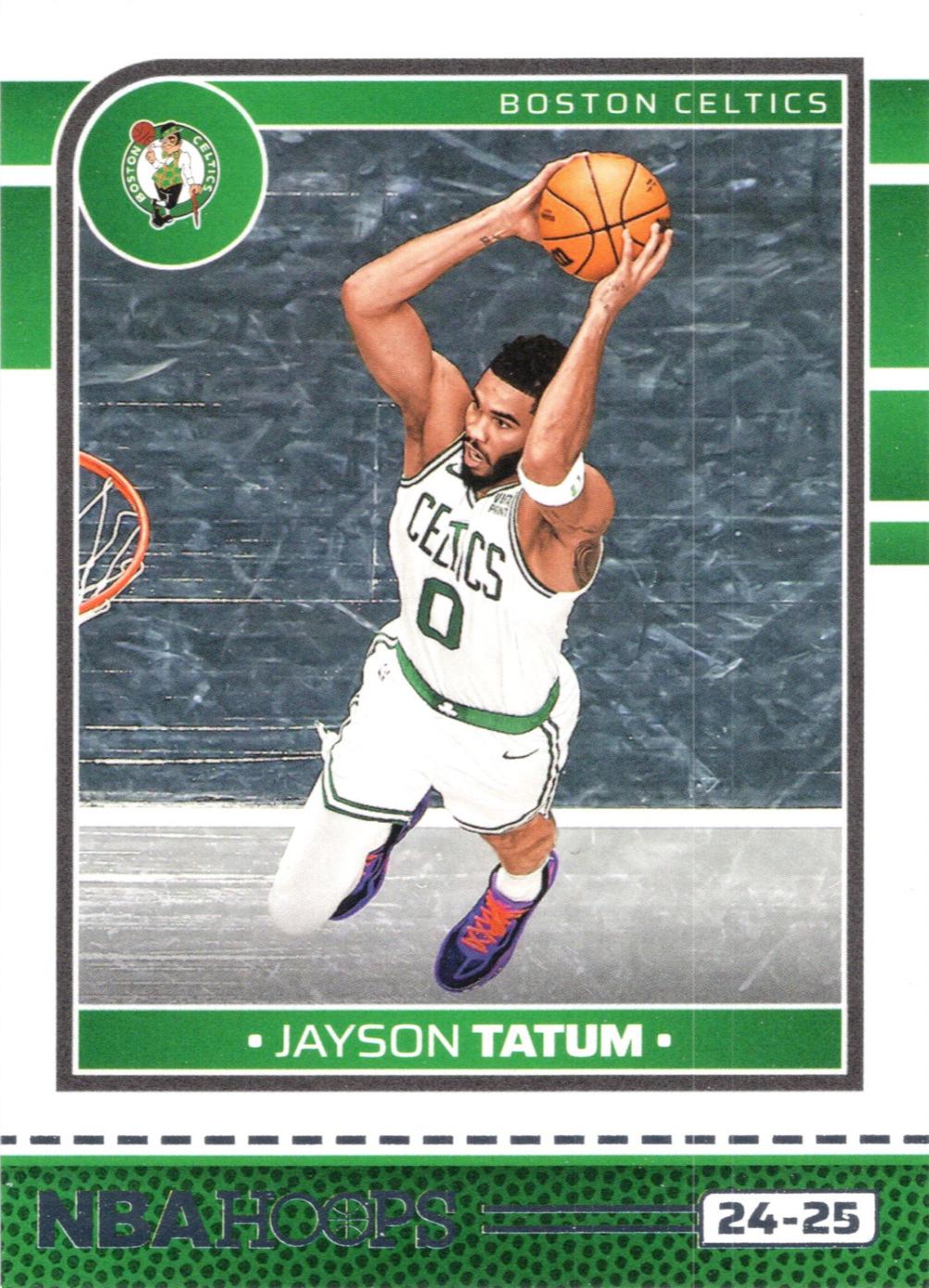 Jayson Tatum #172 Basketball Cards 2024 Panini NBA Hoops