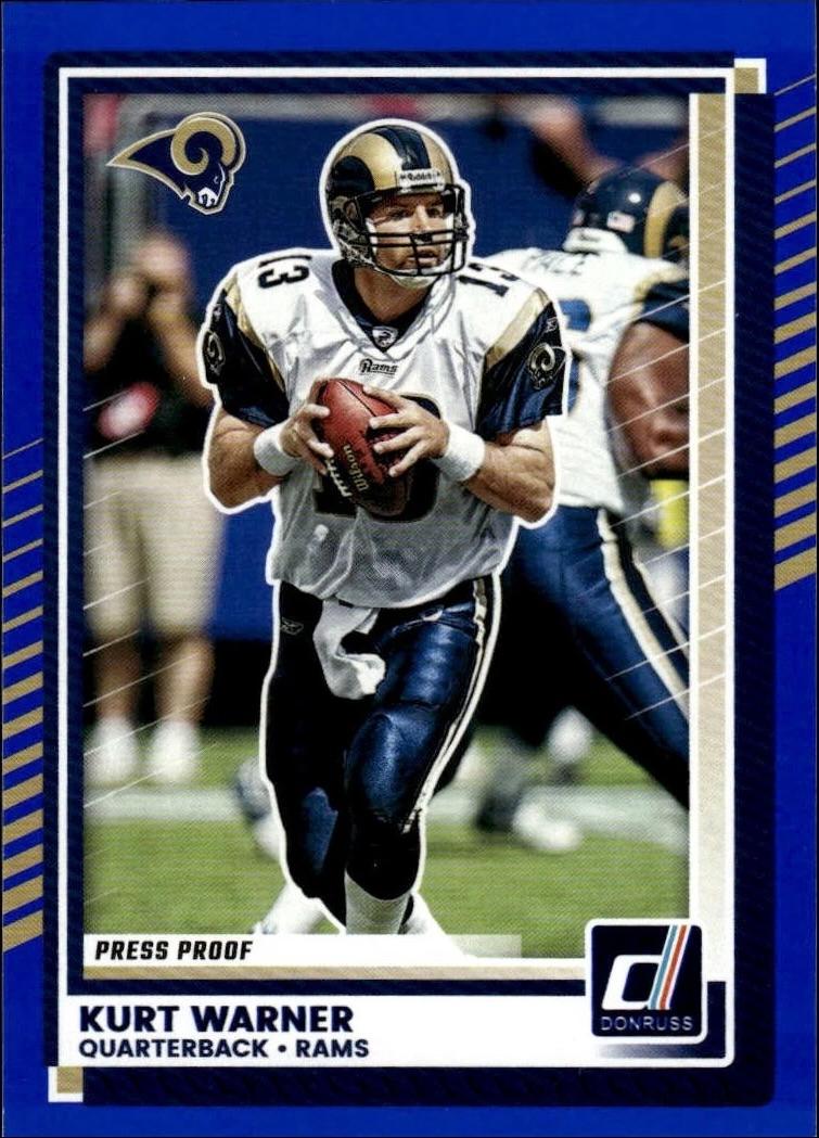 Kurt Warner [Press Proof Blue] #32