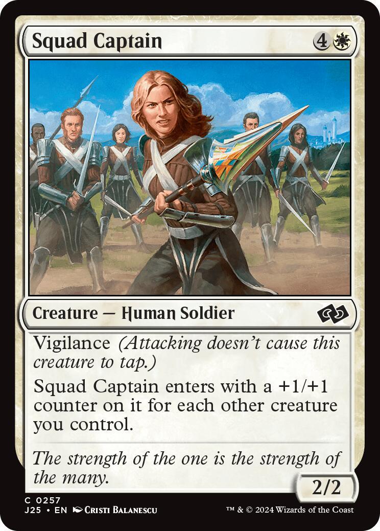 Squad Captain (Magic Foundations Jumpstart)
