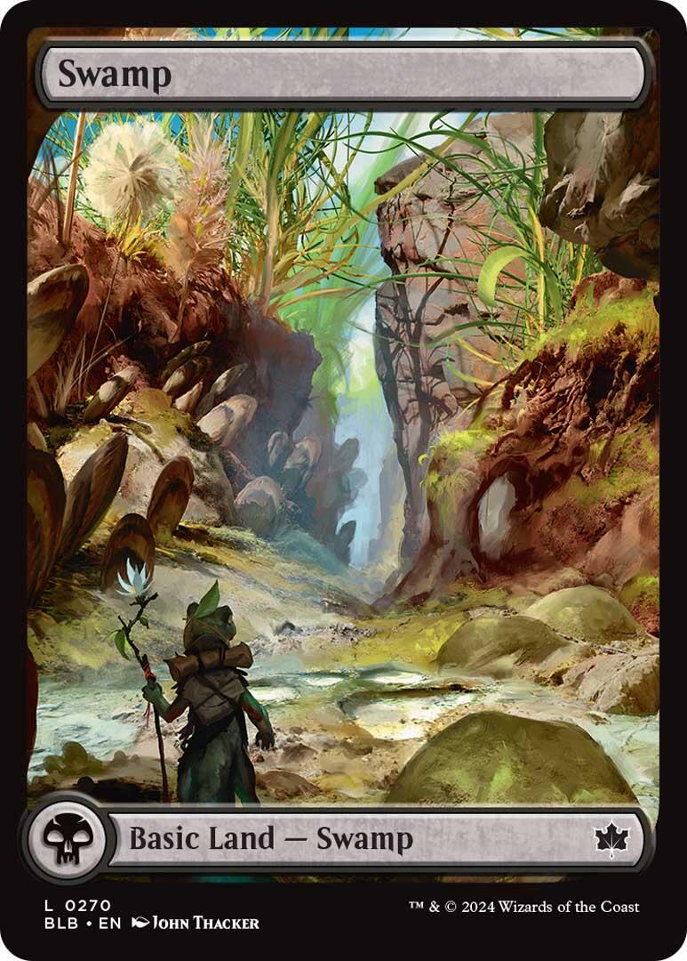 Swamp #270 Magic Bloomburrow