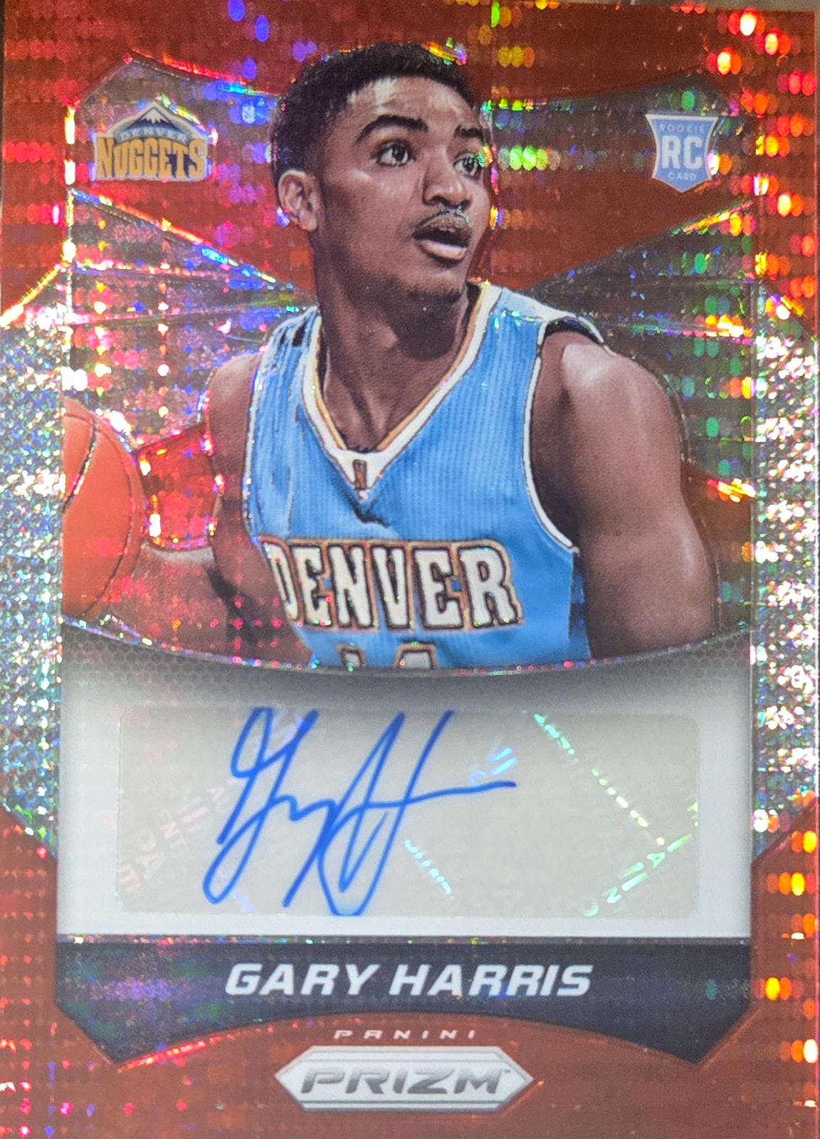 Gary Harris #84 2014 Panini Prizm Rookie Autographs Blue Basketball
