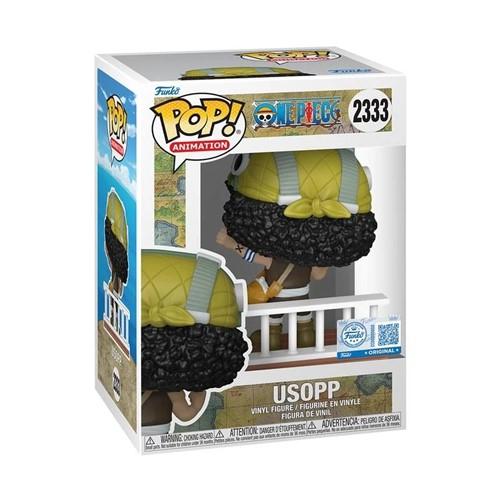 Usopp #2333 One Piece Funko Pop box and figure