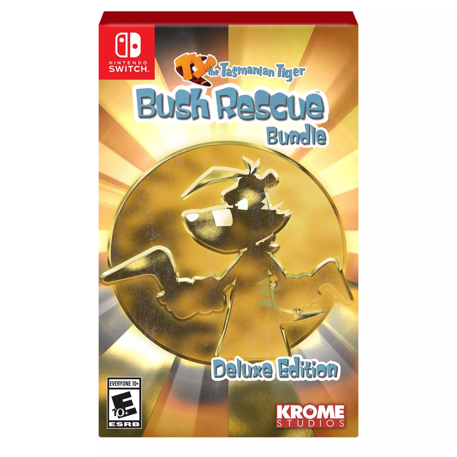 TY The Tasmanian Tiger HD: Bush Rescue Bundle - Deluxe Edition Nintendo Switch