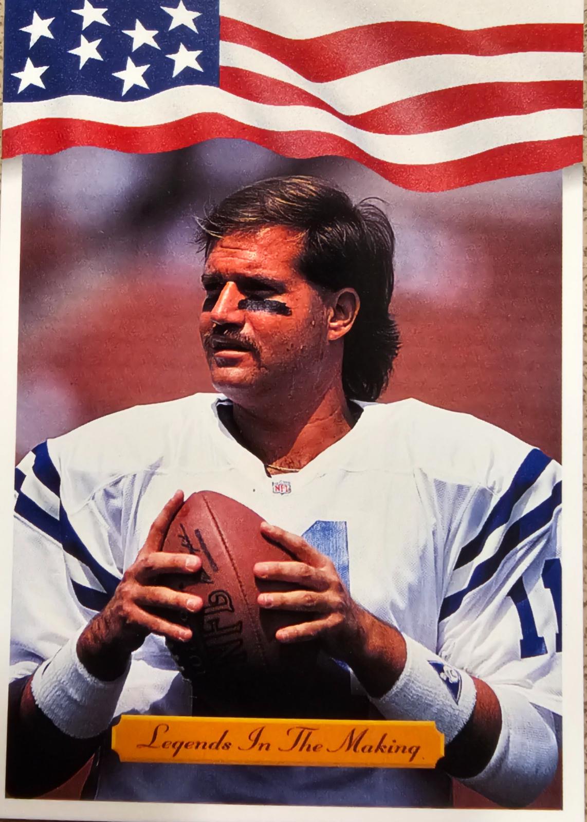Jeff George #7 Football Cards 1992 All World