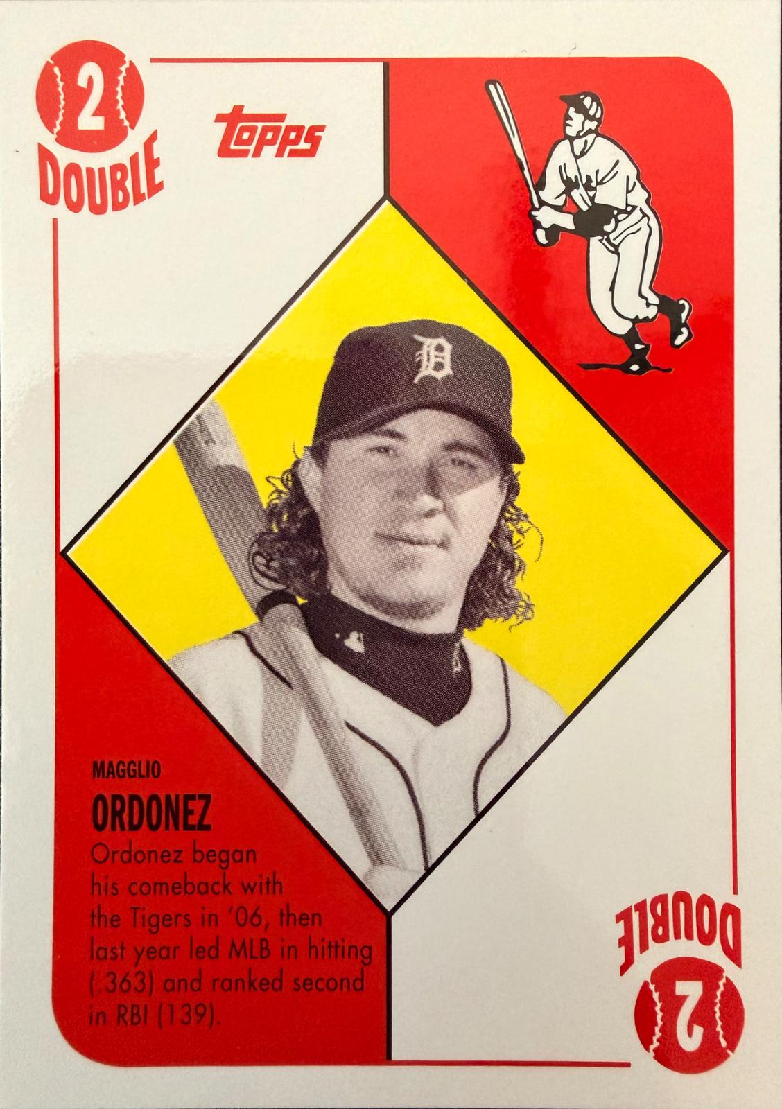 Magglio Ordonez #TCH47 2008 Topps Baseball Trading Card History