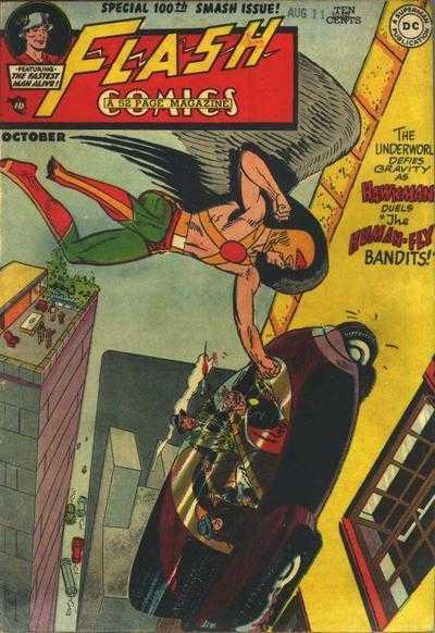 Flash Comics #100 (1948) Comic Books Flash Comics