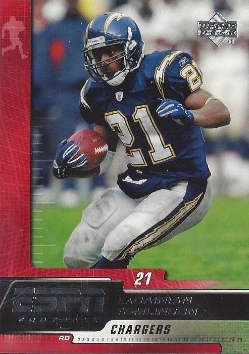 LaDainian Tomlinson #81 2005 Upper Deck Espn Football