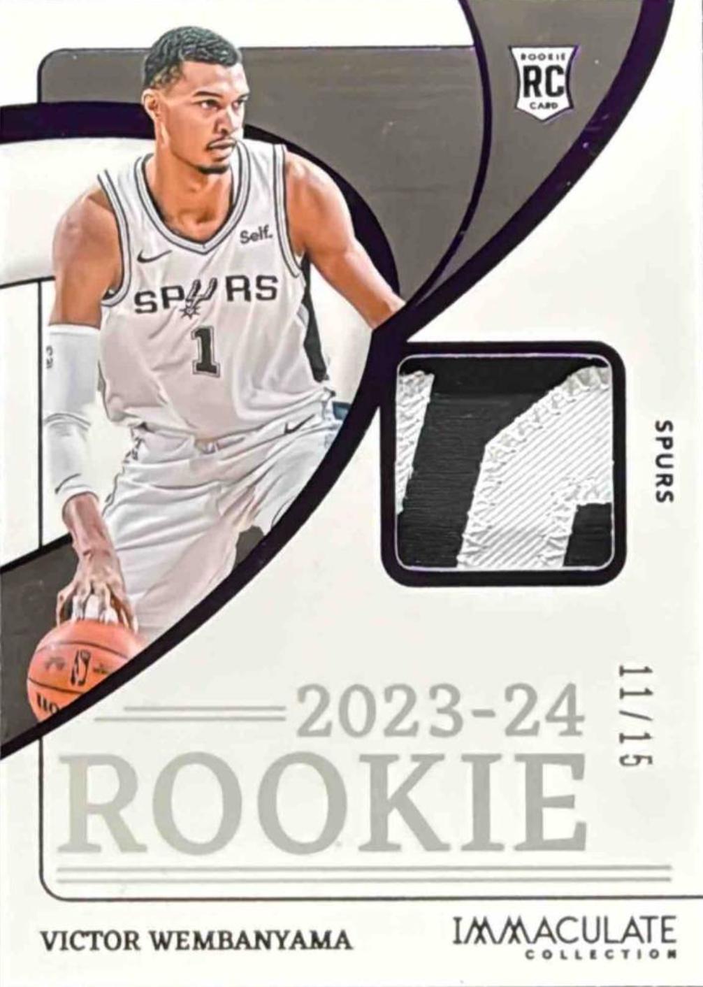 Victor Wembanyama [FOTL Rookie Patch] #145 Prices | 2023 Panini