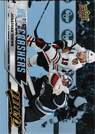 Johnathan Toews #NC-7 Hockey Cards 2020 Upper Deck MVP Net Crashers