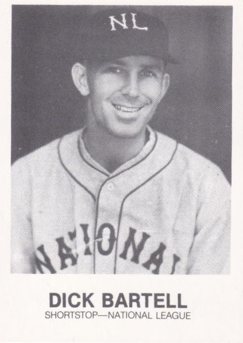 Dick Bartell #12 1983 Tcma Renata Galasso 1933 All Stars Baseball