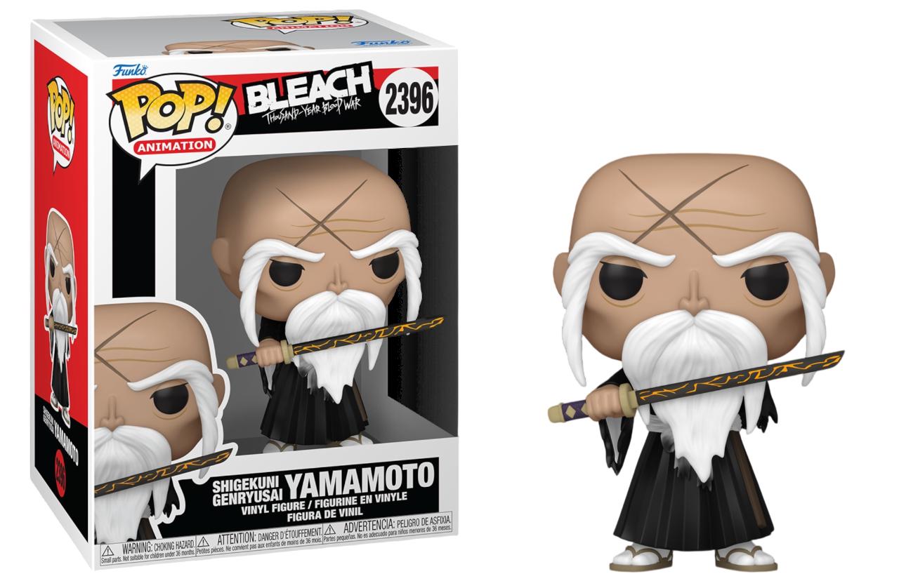 Genryusai Shigekuni Yamamoto #2396 Bleach: Thousand-Year Blood War Funko Pop box and figure