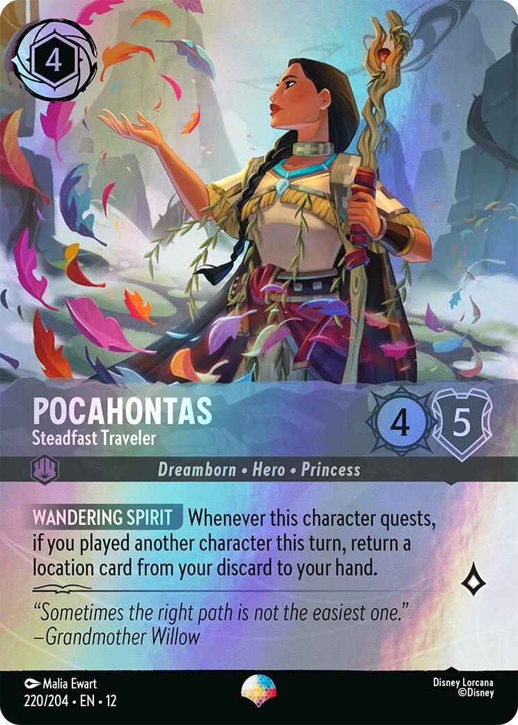 Pocahontas - Steadfast Traveler #220 Prices | Lorcana Wilds