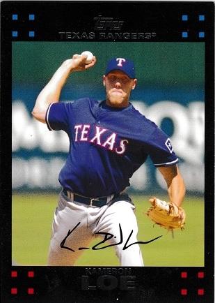 Kameron Loe #UH26 2007 Topps Updates & Highlights Baseball