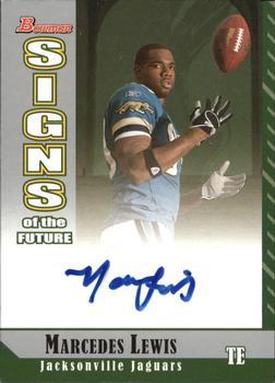 Marcedes Lewis #SF-ML Football Cards 2006 Bowman Signs of the Future