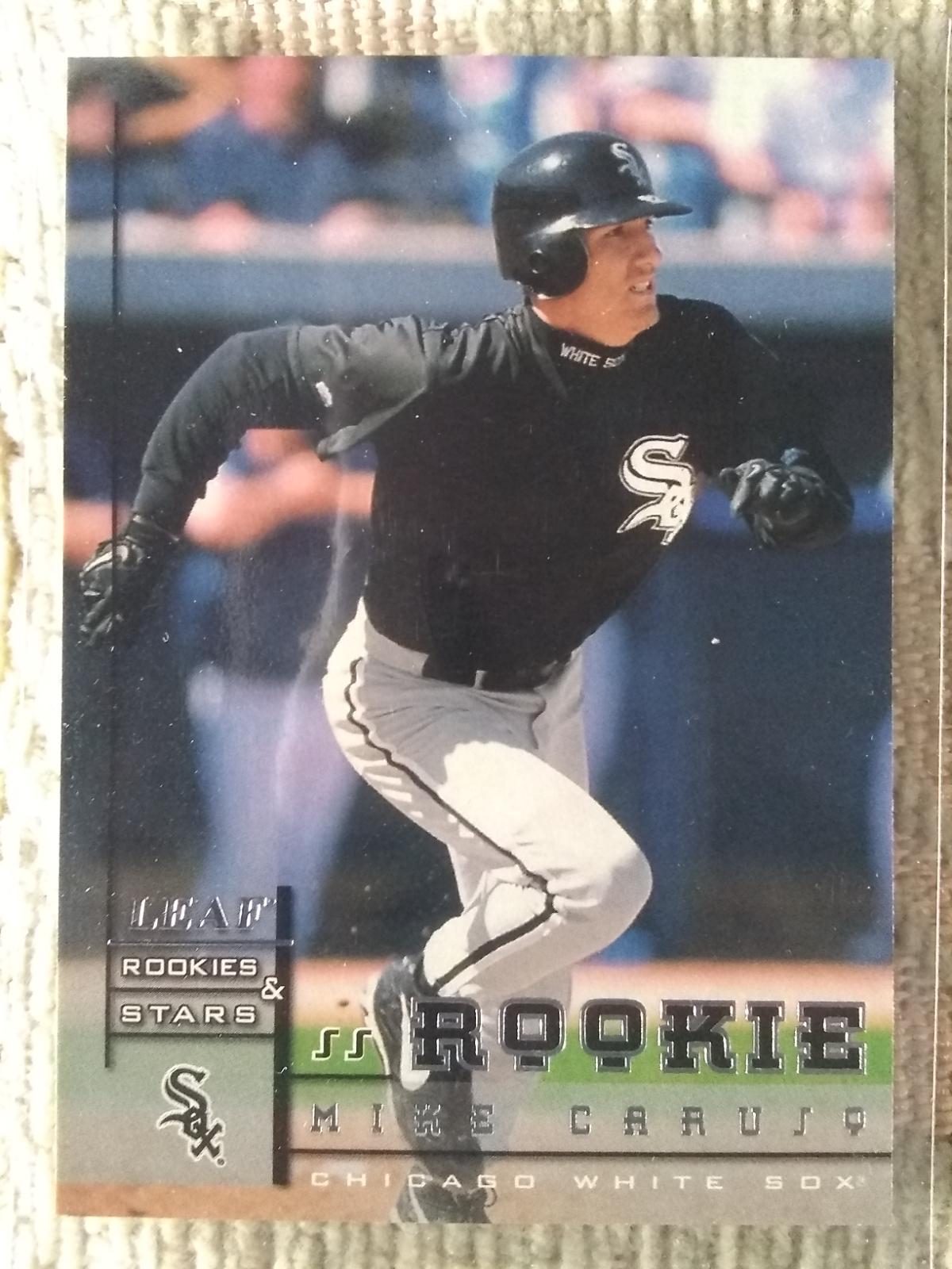 Mike Caruso #244 Baseball Cards 1998 Leaf Rookies & Stars