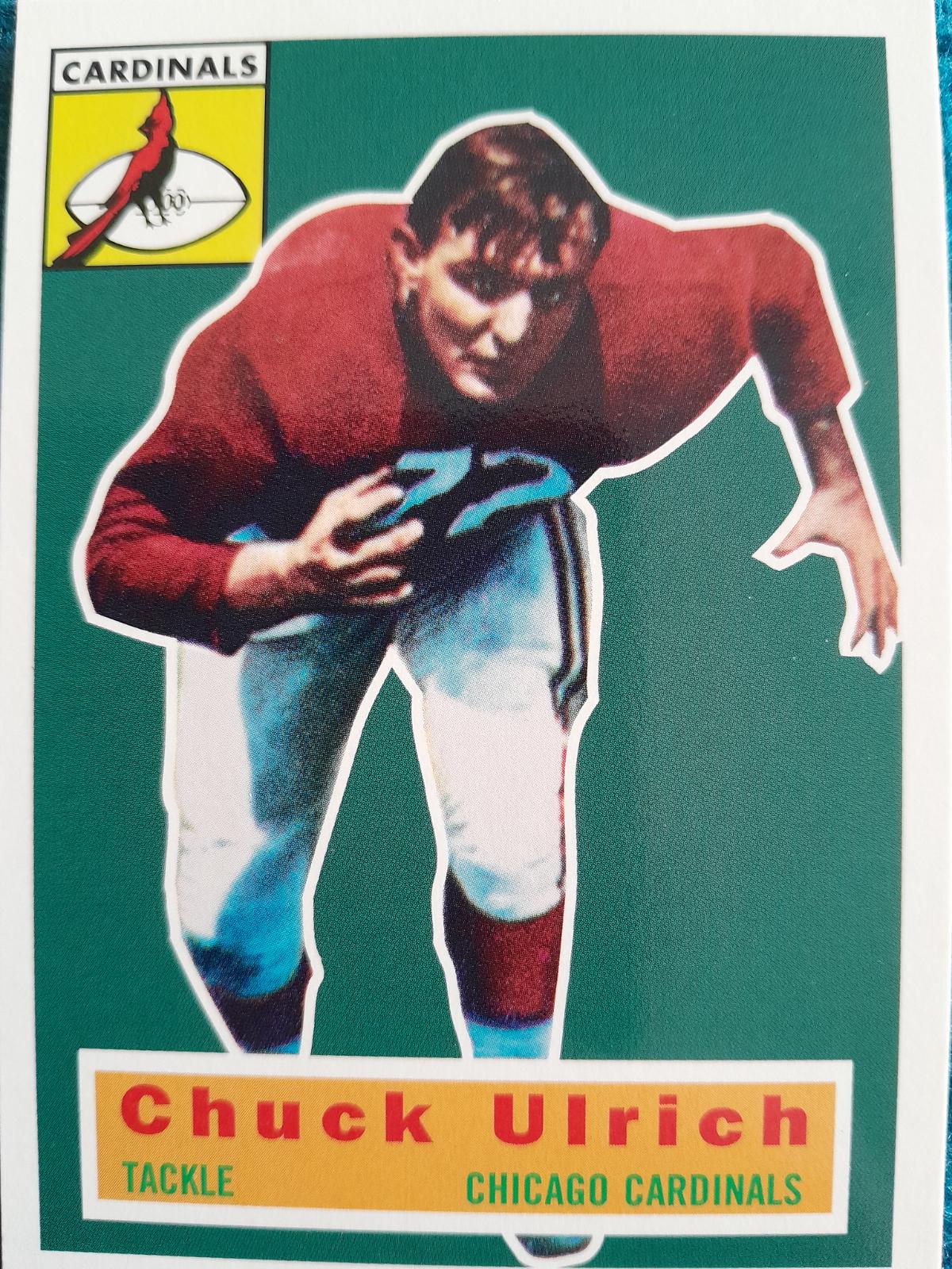Chuck Ulrich #94 1994 Topps Archives 1956 Reprint Football