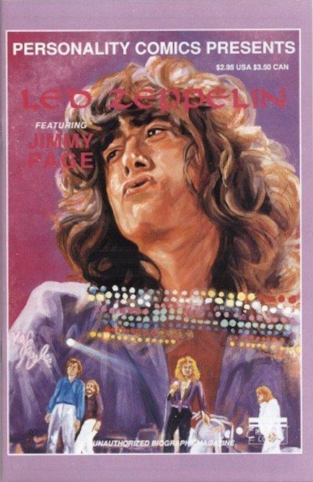 Personality Comics Presents: Led Zeppelin - Jimmy Page #2 (1992) Comic Books Personality Comics Presents: Led Zeppelin