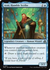 Arni, Humble Scribe [Foil] #211